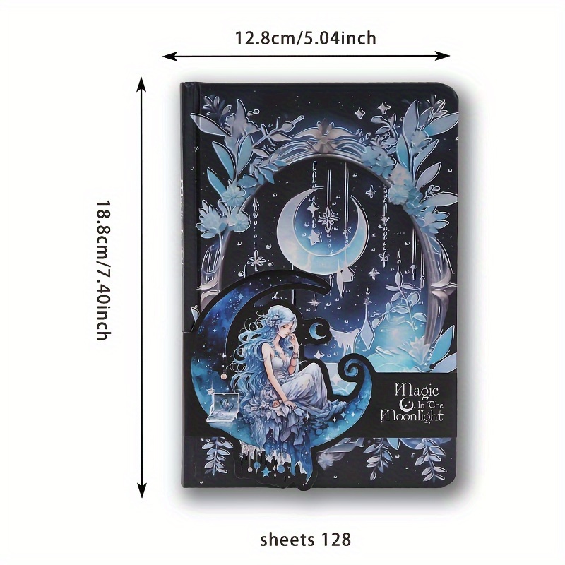 Moonlight Magic Retro Notebook